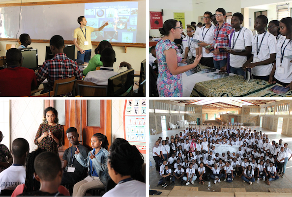 Ghana 2018 session of YYAS at Tema International School, Tema, Ghana.